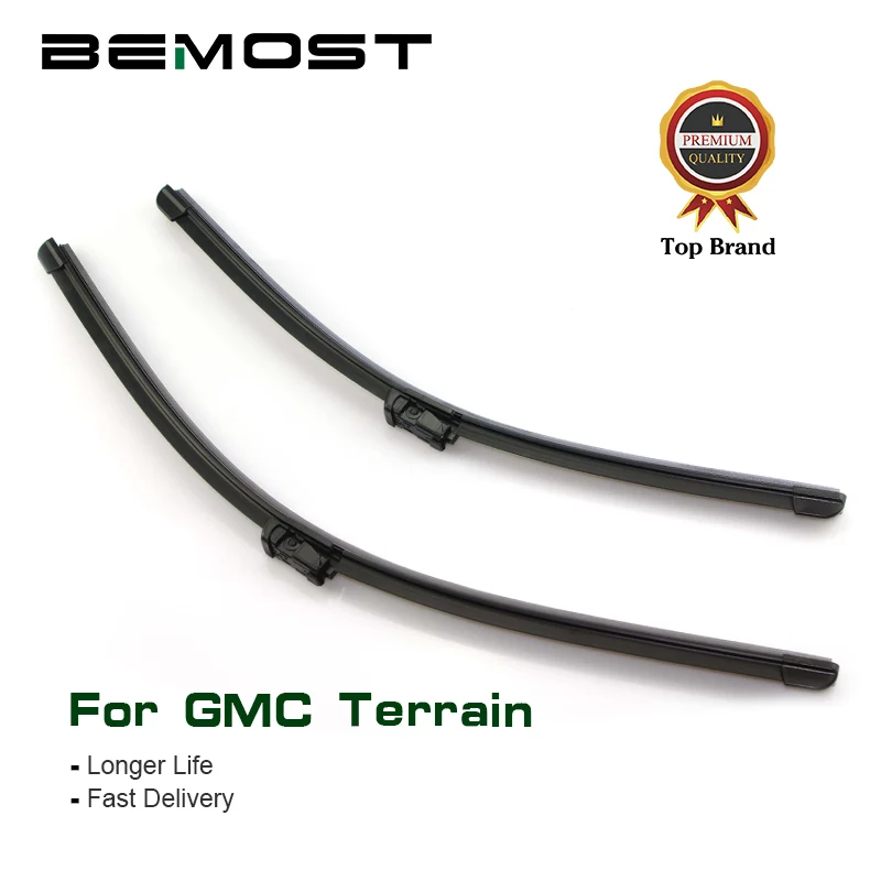 

BEMOST Car Front Window Windshield Wiper Blades For GMC Terrain 24"+17" ,2010 2011 2012 2013 2014 2015 2016 2017 Push Button