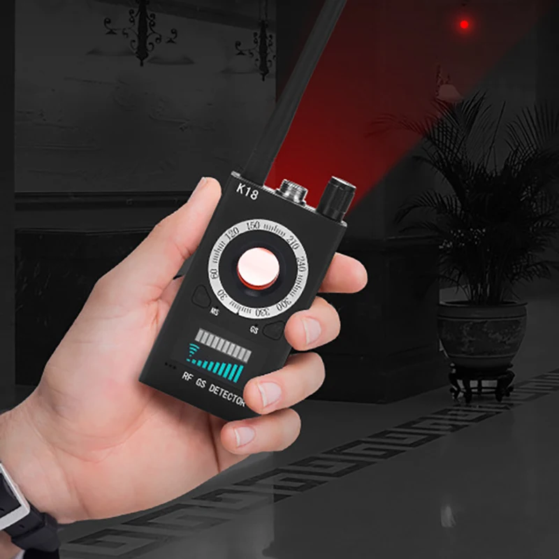 

K18 Detector Anti-Eavesdropping Positioning Wireless Signal Scanning GPS Strong netic Positioning Detector EU Plug