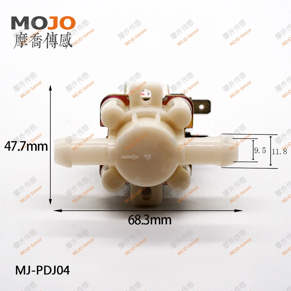 2020 MJ PDJ04 12 мм в прямой тип нормально закрытый Соленоидный клапан (1 шт./лот)|solenoid