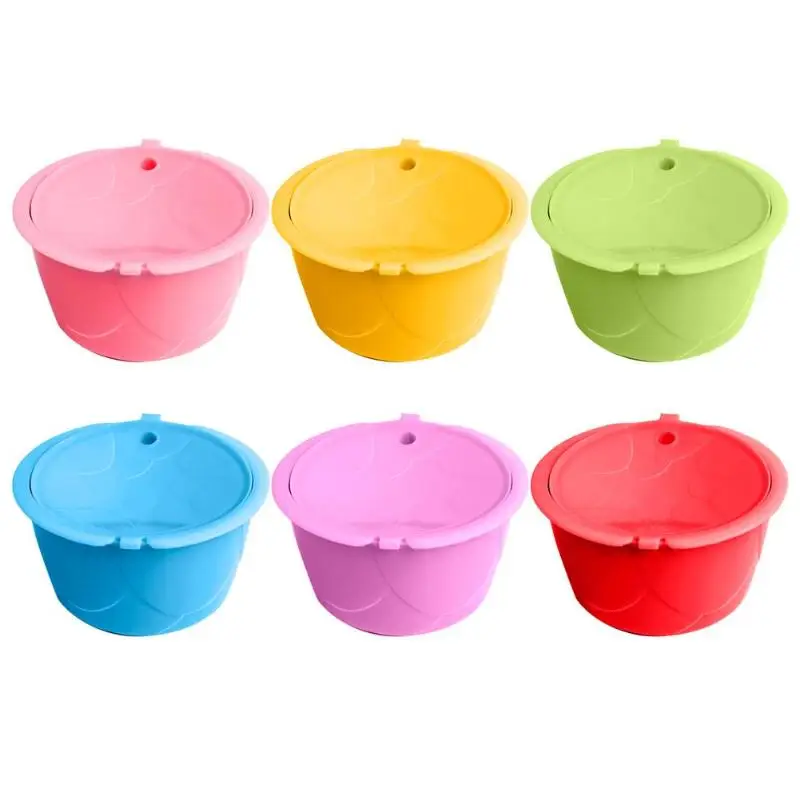 1 шт. пластиковая многоразовая Капсульная чашка с фильтром для кофе машин Dolce Gusto