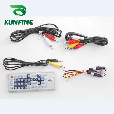 KUNFINE Car half din DVD multimedia player Automobile 1/2 DVD-600 with USB reader SD Slot IR external receiver | Автомобили и