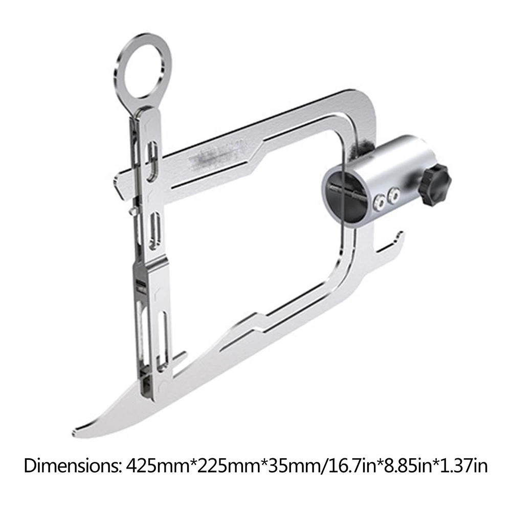 

Multi-Purpose Mooring Rope Dock Hook Stainless Steel Long-distance Threader Portable Stop Ship Kayak Accessories Boat Tool