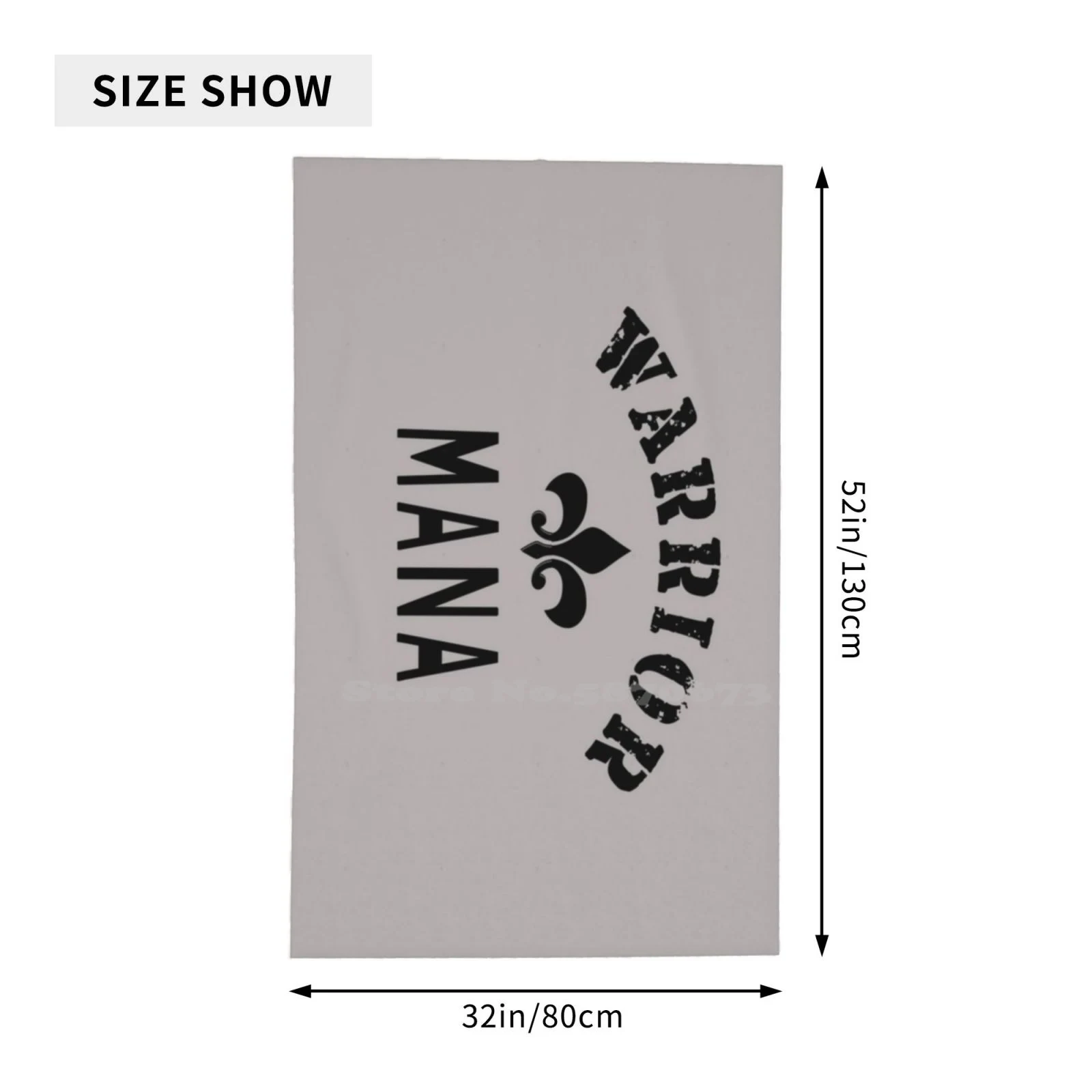 Банное полотенце Warrior Slim Fit с 3D принтом сильное водопоглощение воина секрет