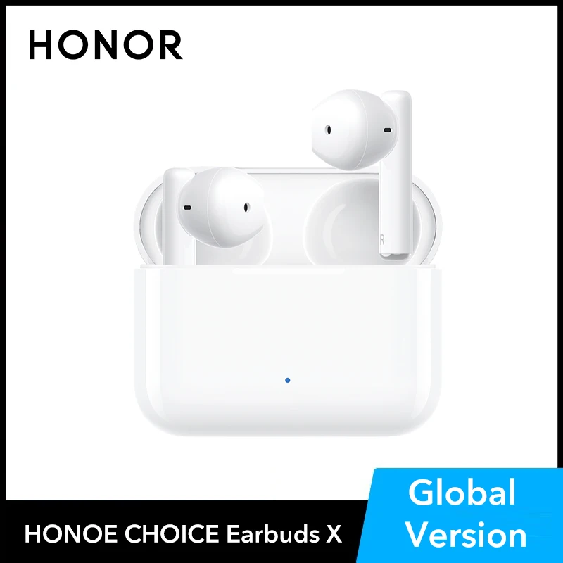  Наушники HONOR CHOICE X Φ TWS Bluetooth 5,2 гарнитура 28 часов комбинированного воспроизведения двойной микрофон шумоподавление наушники 