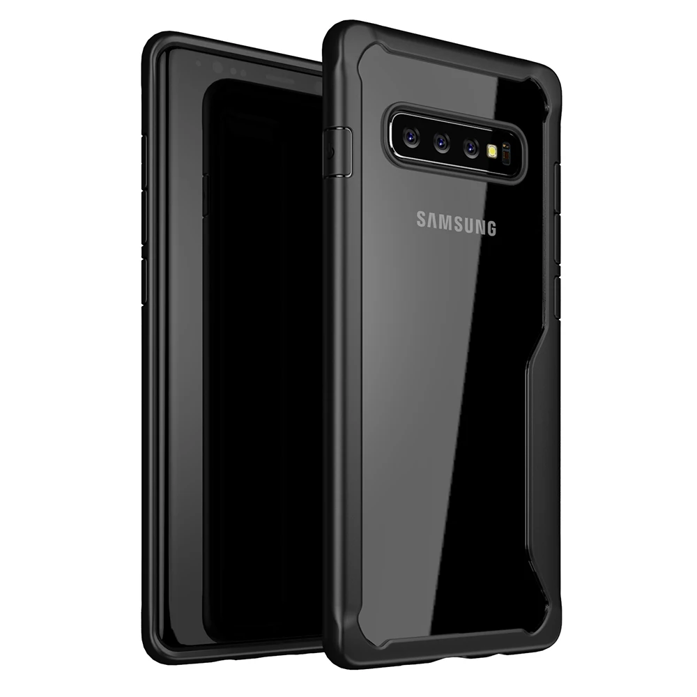 Противоударный защитный чехол для samsung Galaxy S10 Plus Note 10 S10e прозрачные чехлы для Galaxy S9 S8 Plus Note 8 9 силиконовый
