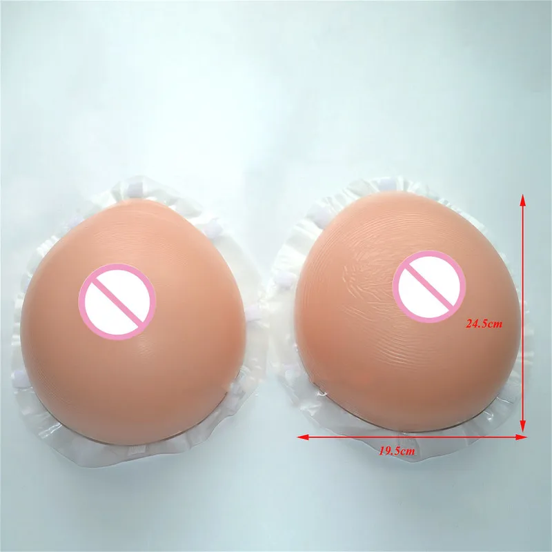 G Cup Silicone Breast Forms Soft Fake Boobs 4600G Crossdresser Bionic Skin Transgender Queen Transvestite Mastectomy Bra
