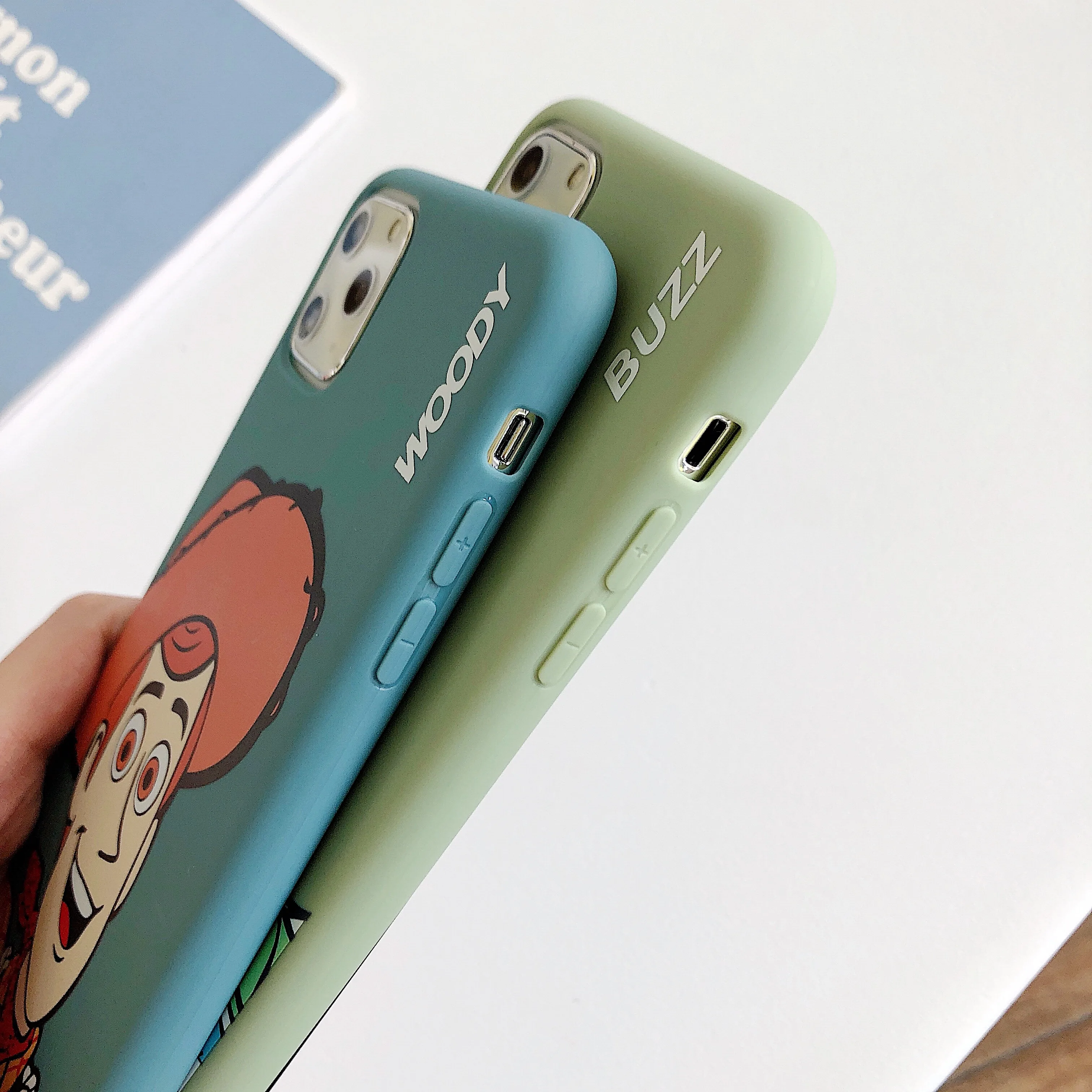 Мягкий чехол с мультяшной игрушкой для iphone 11 pro x xs max xr 8 7 6 6s plus матовый Силиконовый