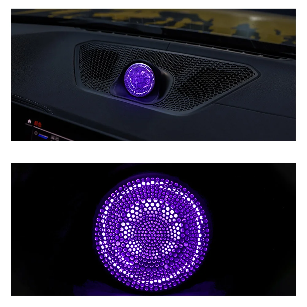 

Car Dashboard Speaker With Ambient Light For BMW G20 3 Series Tweeter Audio Loudspeaker Center Control Outer Casing Cover Trim