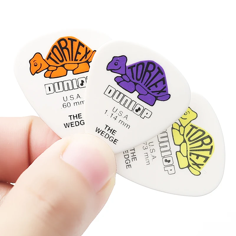 

1pc Dunlop Tortex Guitar Picks Bass Mediator Acoustic Electric Guitar Parts Picks Accessories Classic 6 Kinds Thickness Picks