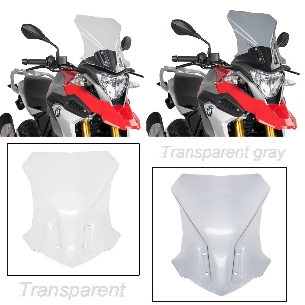 For BMW G310GS G 310 GS 2022 2021 2020 2019 2018 Motorcycle Accessories Windshield Wind Screen Shield Deflector Protector Cover