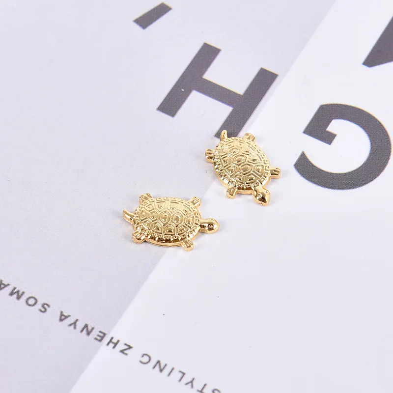 Золотая черепаха фэн-шуй 1 шт. украшение для дома и офиса стола подарок на удачу |