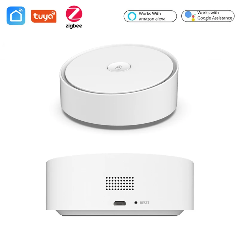 

Многорежимный умный шлюз ZigBee, Wi-Fi, Bluetooth Mesh-концентратор, работает с Tuya Smart App, голосовое управление через Alexa Google Home