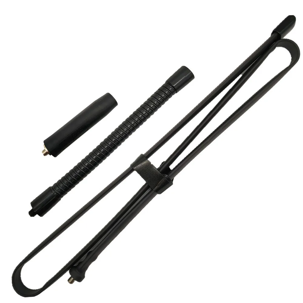 Новинка тактическая антенна CS 124 см SMA-Female Двухдиапазонная 144/430 МГц Складная для