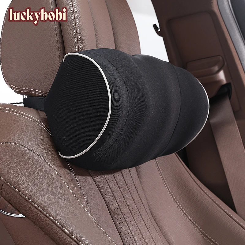 

Car Neck Pillow Memory Cotton Warm Headrest Breathable Fashion Comfortable Universal Cushion Dropshipping OEM Car Accessories