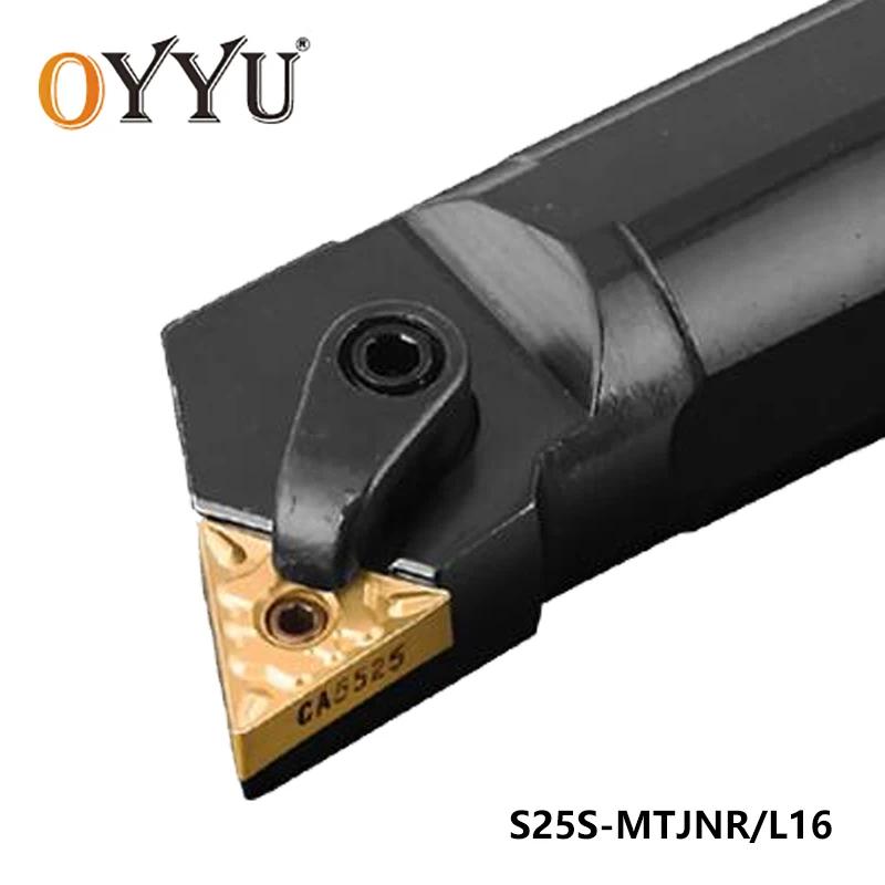 

Oyu S25S MTJNR MTJNL S25S-MTJNR16 S25S-MTJNL16 токарный станок резак инструменты внутренний токарный инструмент держатель карбида вольфрама вставки CNC