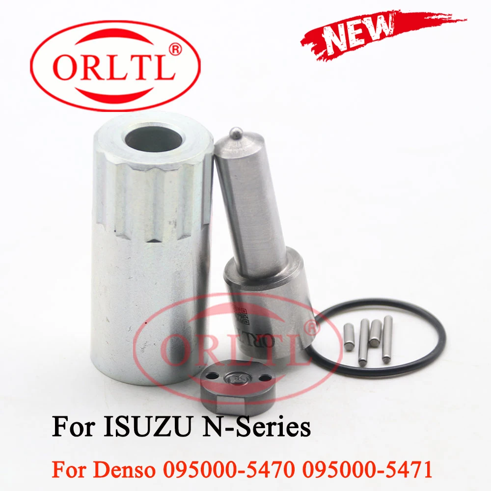 

ORLTL 095000-5470 095000-5471 Injector Overhaul Repair Kits Nozzle DLLA158P984 Valve Plate, Pin, Sealing Ring for Isuzu N-Series