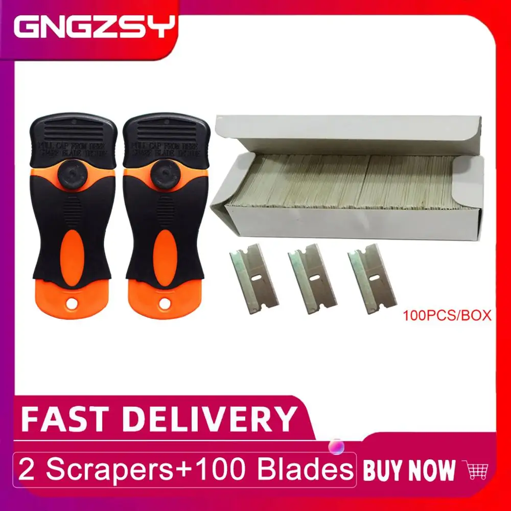 CNGZSY инструмент для обертывания автомобиля окна Чистящая бритва скребок замена