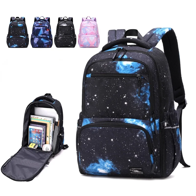 

Children Orthopedics School Bags Kids school Backpack In Primary Schoolbag For Girls Boys Waterproof Backpacks Book Bag mochila