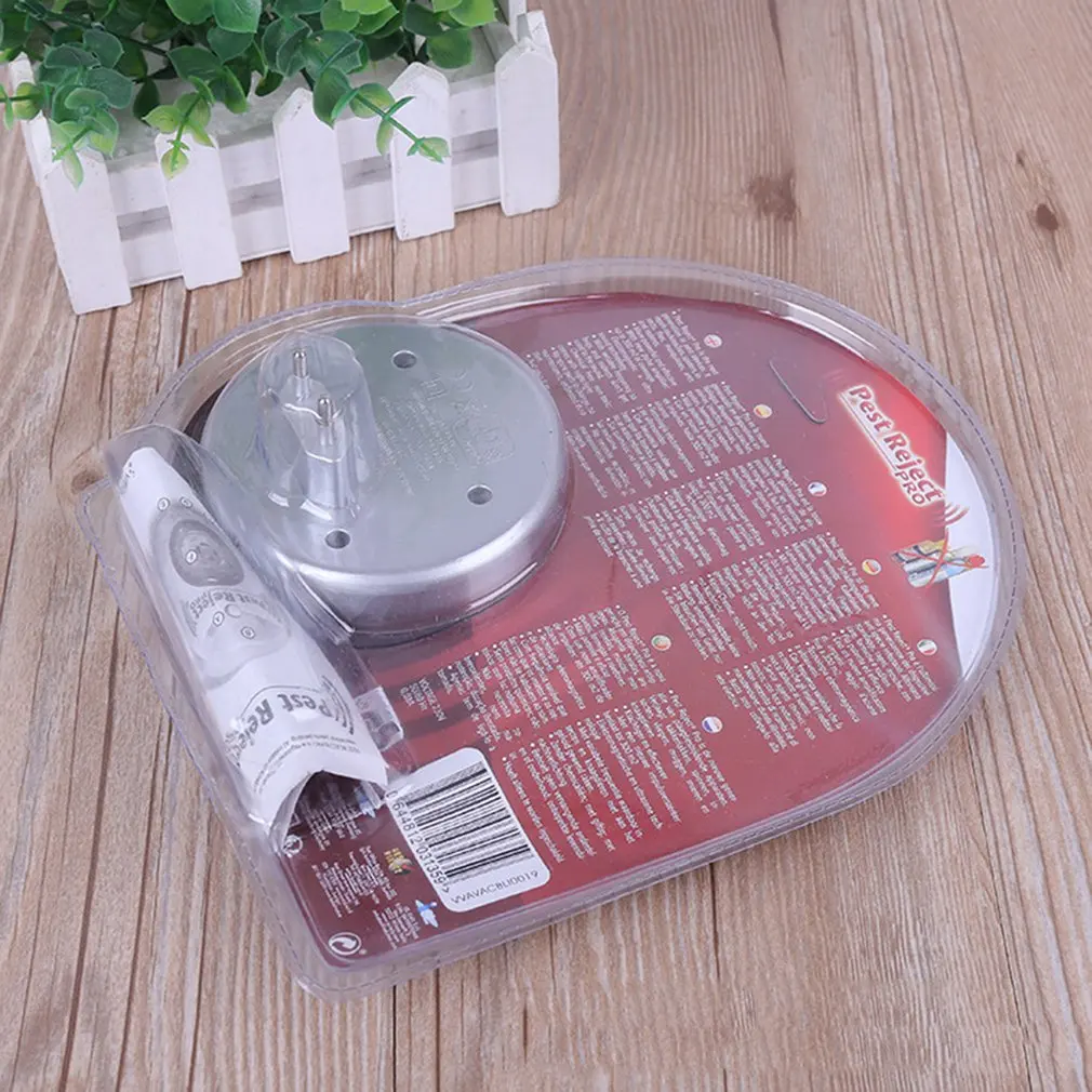 

EU/US Plug Mosquito Repellent Rat Insect Killer Ultrasonic Pest Repeller Silent Mosquito Killer Rodent Control Indoor Dropship