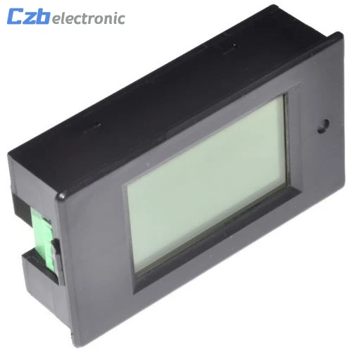 6 5-100 В постоянного тока 20A ЖК-комбо измеритель напряжения кВт-ч ватт панель 12 24 в 48