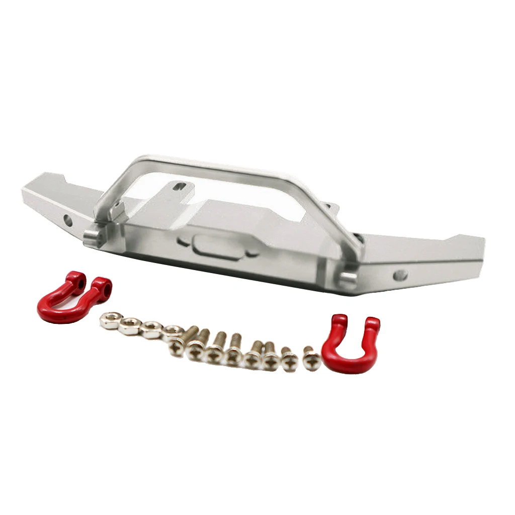 Прочный металлический передний бампер для WPL C14 C24 1/16 RC Semi truck Bumper|Детали и