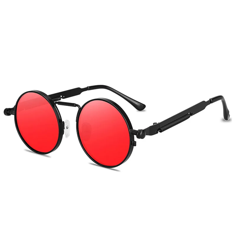 

Round Steampunk Sunglasses Brand Men Women Vintage Metal Punk Sun glasses UV400 Shades Eyewear Oculos Gafas de Sol