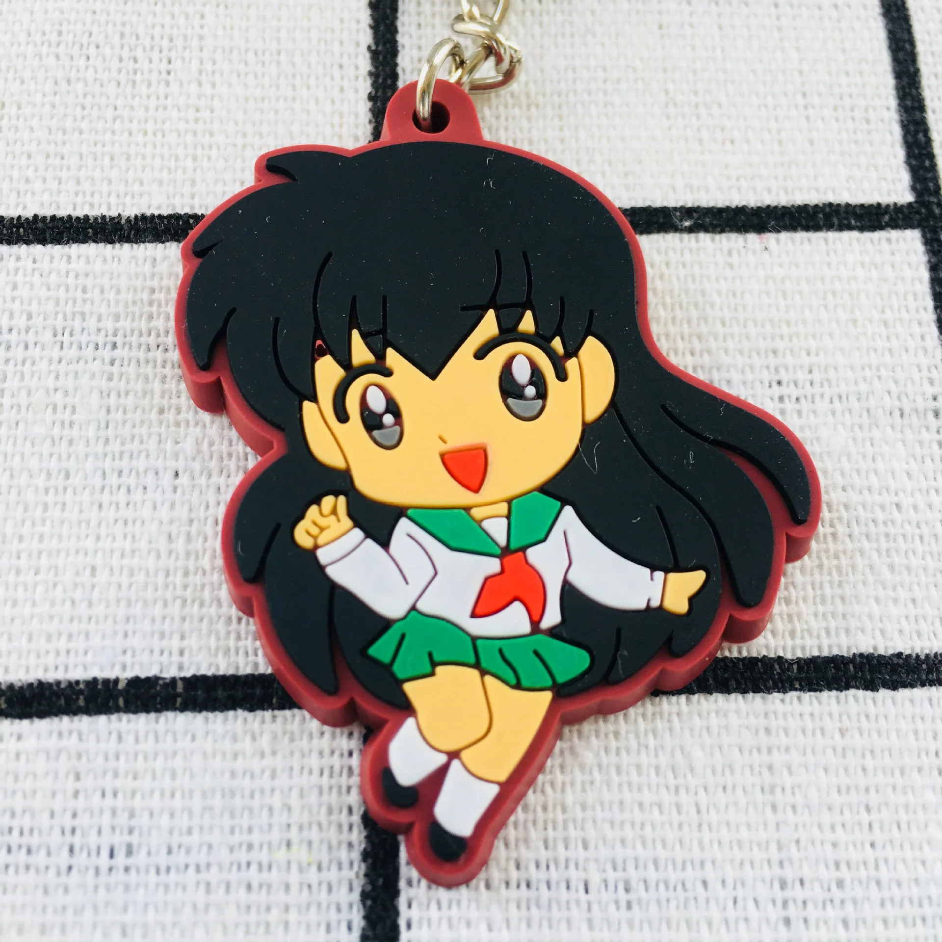 Inuyasha брелок ПВХ фигурный брелок милая игрушка брелок для ключей подарки на день рождения Аниме Новинка