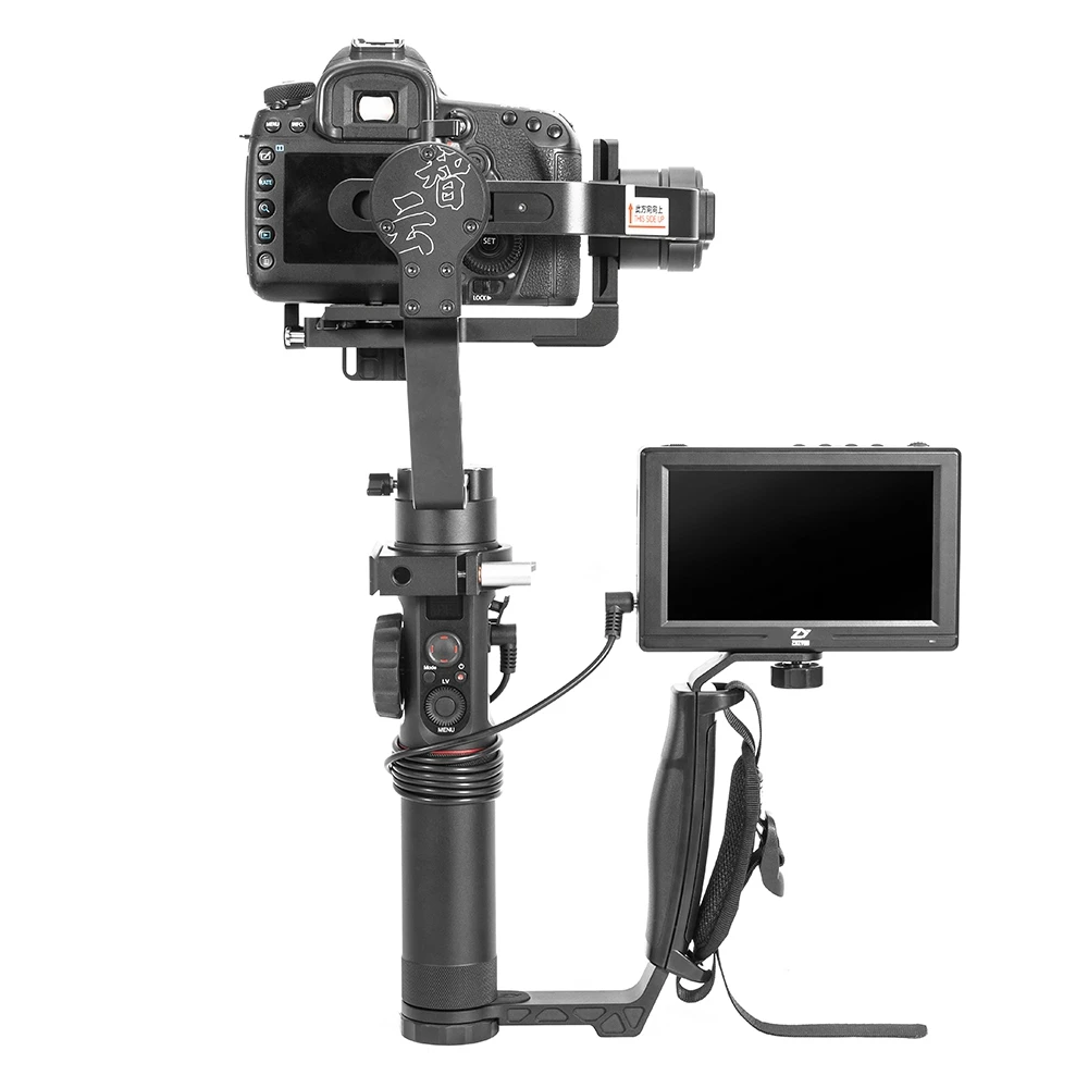 RC запчасти и аксс кран 2 PTZ Gimbal аксессуары L кронштейн Мини двойная ручка держатель