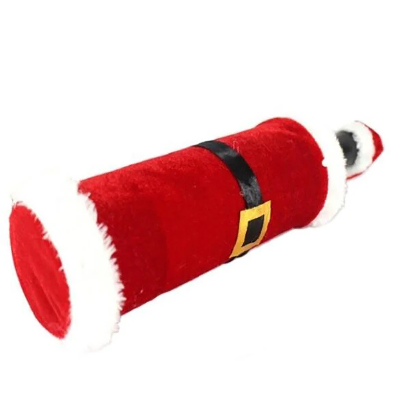 Рождественский ужин Рождественская бутылка вина набор Санта Клаус Кнопка