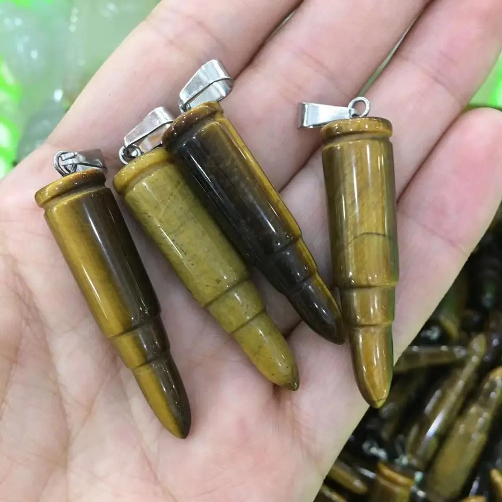 Натуральный тигровый глаз пуля кулон кварц Минеральные Кристаллы удачи духовный Энгель рейки decoracion hogar модно