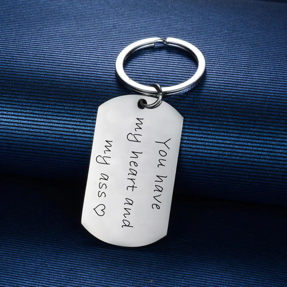 Забавные подарки для подруги жены у меня есть сердце и моя задница брелок