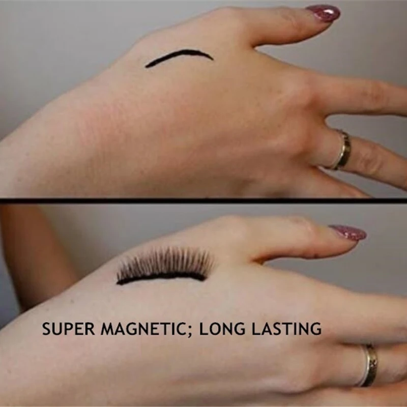 3 пары водостойкие накладные ресницы жидкая подводка для глаз|Накладные ресницы|