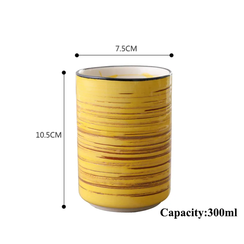 150 мл японская кухня фарфоровая чайная чашка синяя глазурованная Master