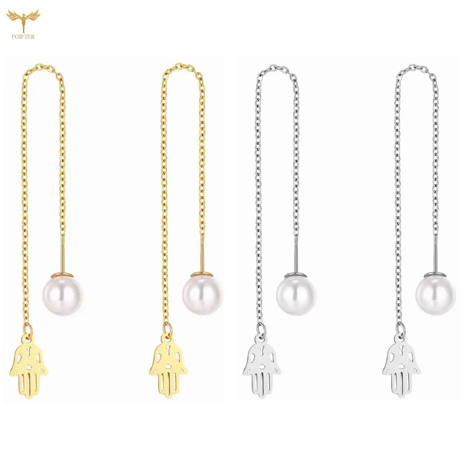 

Женские винтажные серьги-кисточки «рука подвески», из нержавеющей стали