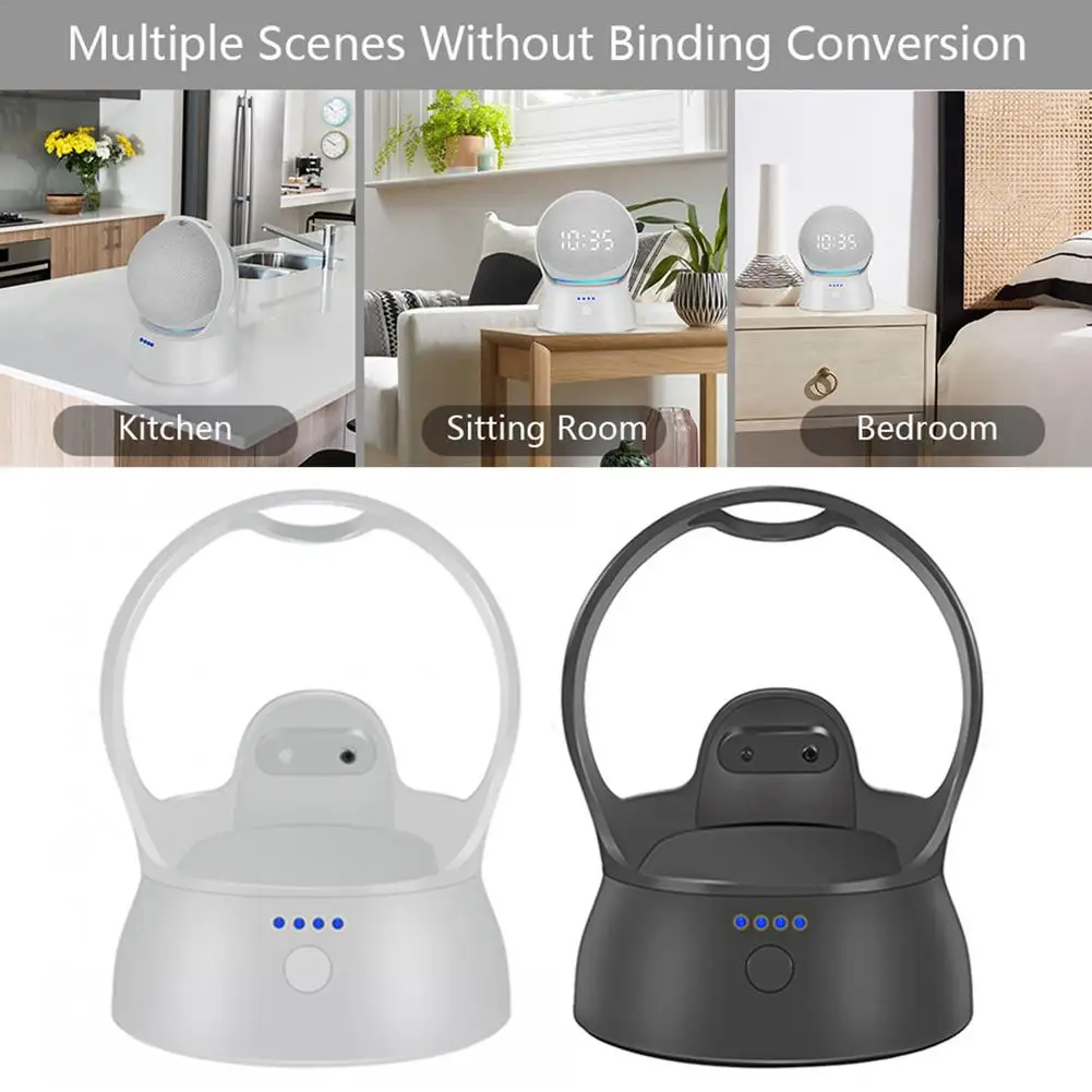 

Portable Wireless Charger Base Mounting Bracket For Echo Dot 4 ABS Speaker Holder Stand Base