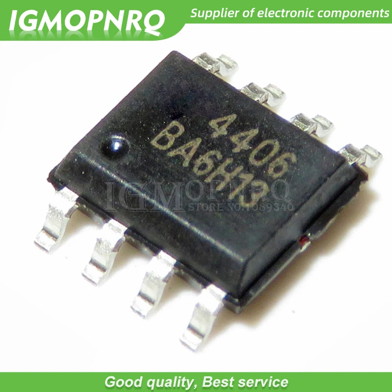 10 шт. AO4406A SOP-8 AO4406 4406A жидкокристаллический полевой эффект новый оригинальный Бесплатная доставка