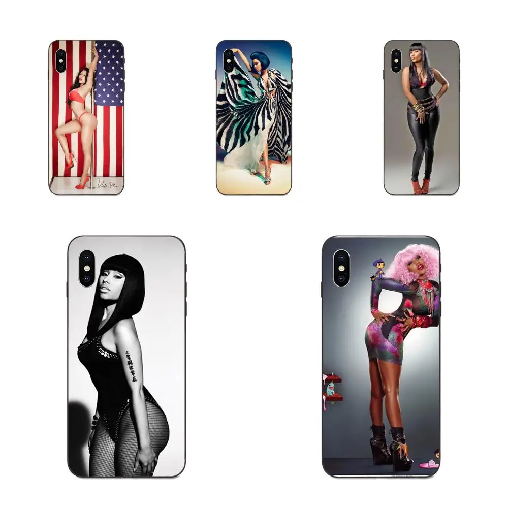 Ультратонкий чехол для телефона с мультяшным рисунком Nicki Minaj милый Apple iPhone 4 4S 5 5S SE