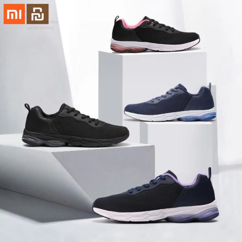 Оригинальный xiaomi youpin shock впитывающая Резина дышащая Спортивная обувь для мужчин