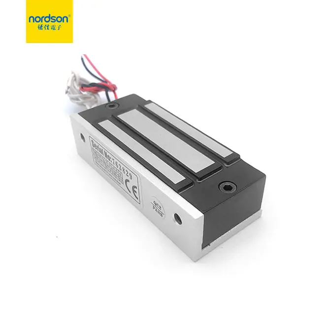 

Nordson 60kg/120Lbs Mini Electric Door Lock 12VDC Power To Lock Intelligent Electronic Magnetic Lock For File Disply Cabinet
