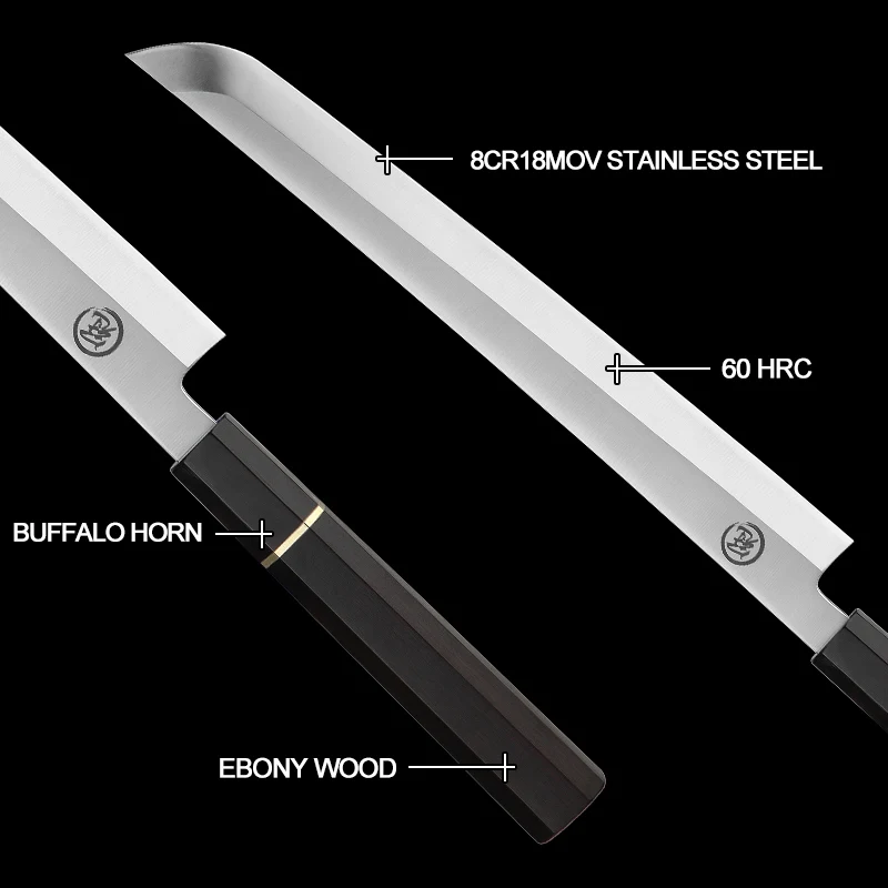 Японские кухонные ножи Grandsharp Sakimaru шеф-повар инструмент для приготовления суши