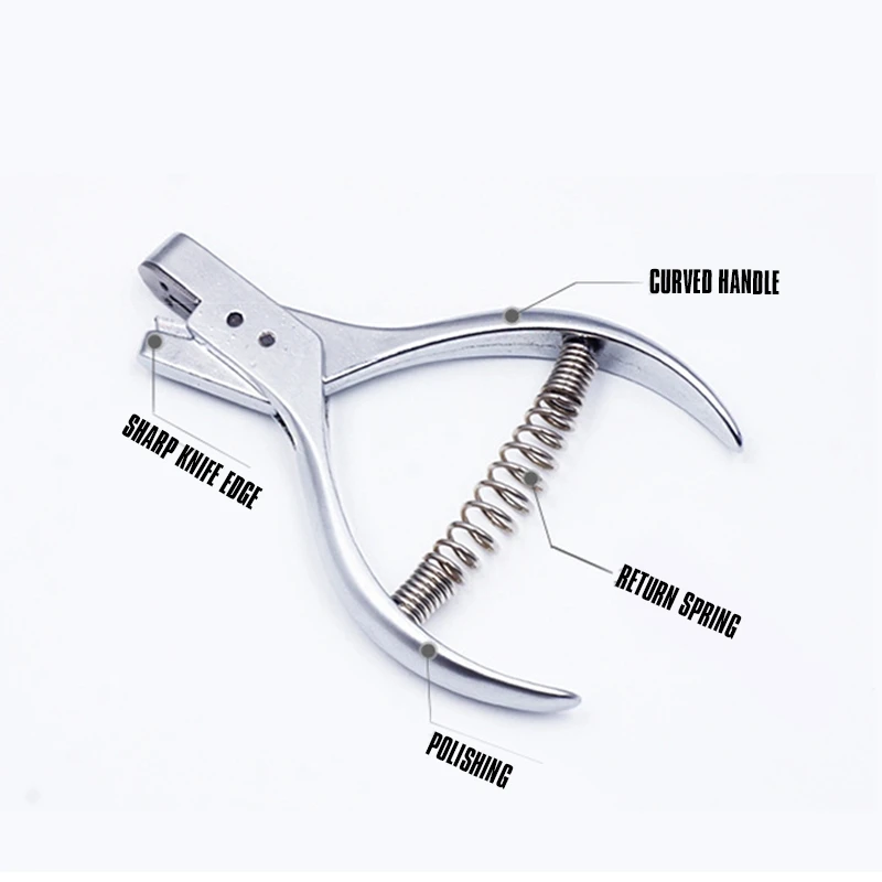 Home DIY Garment seam Pattern Notcher Pro Designer Tailors Steel Sewing Pliers Punch Maker Hole Notches Tools | Инструменты
