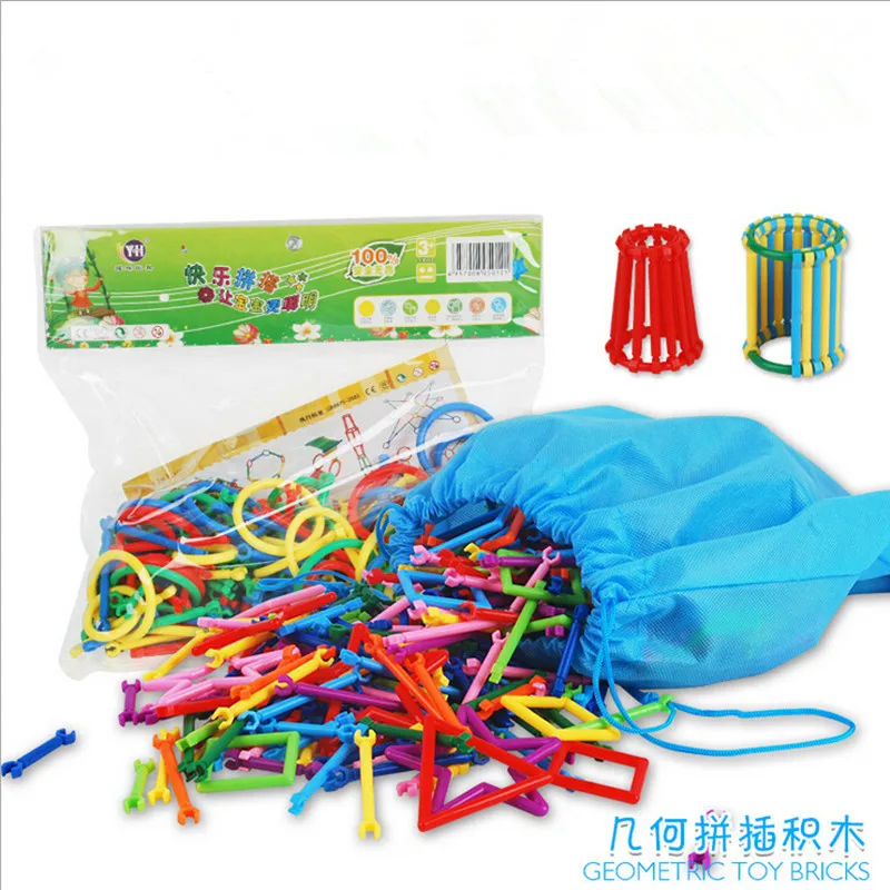 

1 набор, Детский развивающий пластиковый конструктор