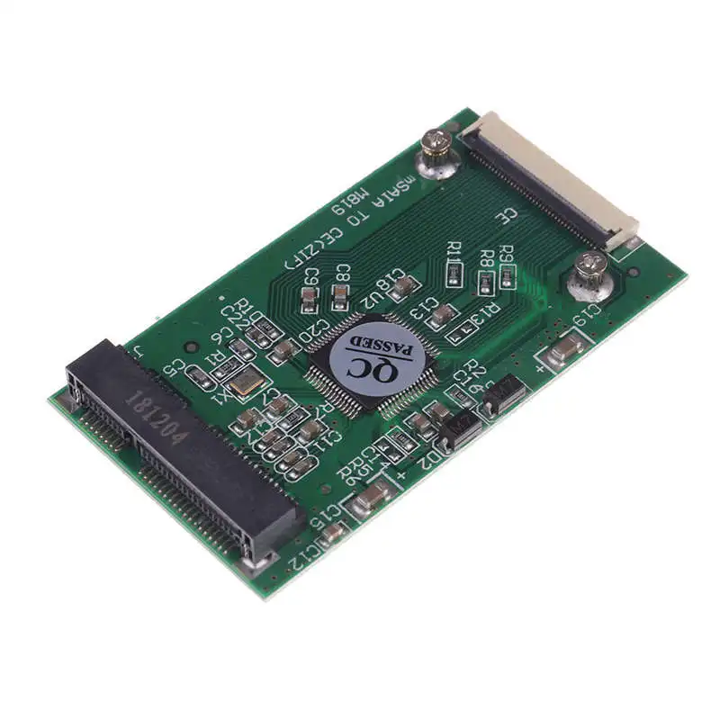 Mini Msata Pci-E 1.8 Inch Ssd To 40 Pin Zif Ce Cable Adapter Converter Card | Компьютеры и офис