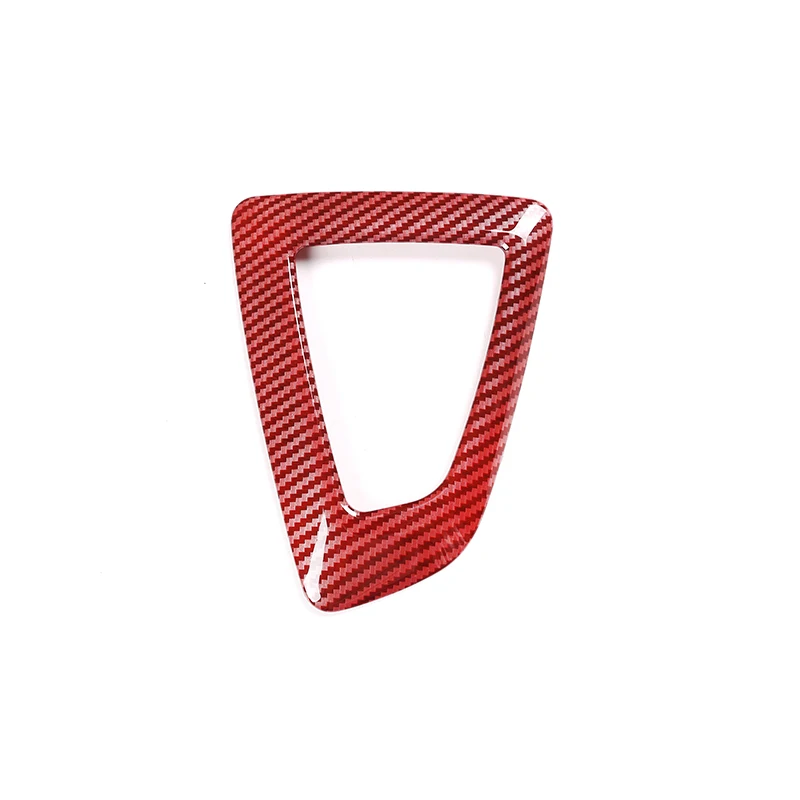 Углеродное волокно ABS Автомобильная рама переключения передач накладка правый