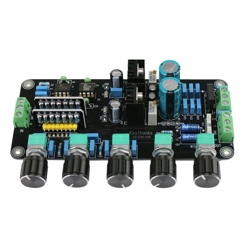 Новейший Opa2604 + Ad827Jn преусилитель Tone Board Lm317 Lm337 регулятор цепи высокого класса Premp