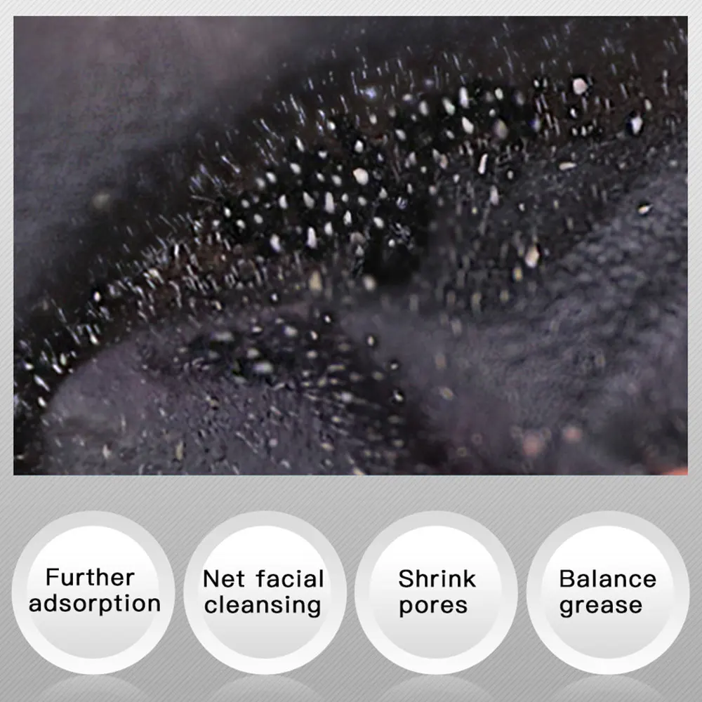 100 мл средство для удаления черных точек на носу черная маска лица с бамбуковым