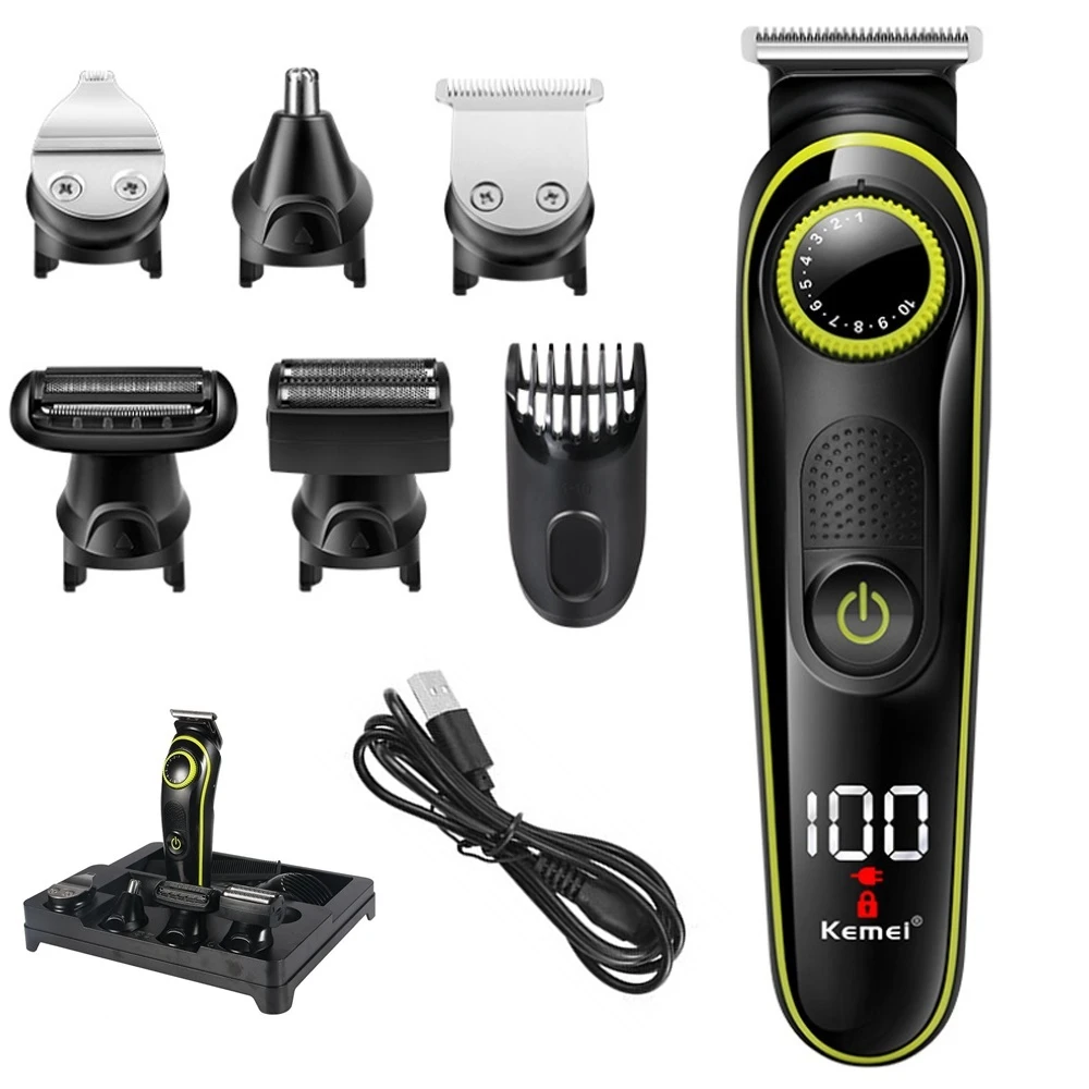 

All-in-one professional hair trimmer for men Facial body shaver electric hair clipper beard trimmer hair cutter machine grooming