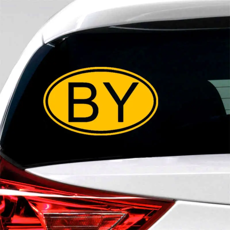 

CS-10422# Vinyl Decal BY Car Sticker Waterproof Auto Decors on Truck Bumper Rear Window