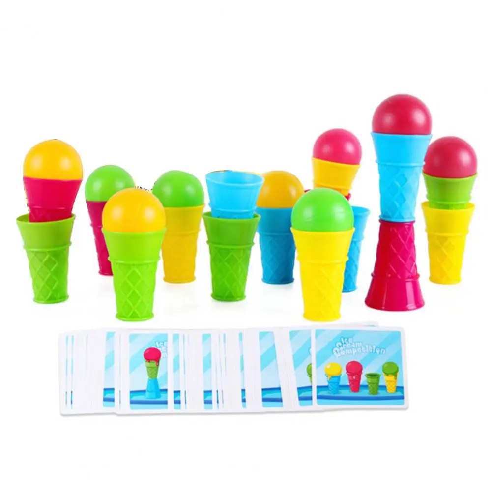 Juego de helado multijugador, juguete de mesa educativo interactivo-2