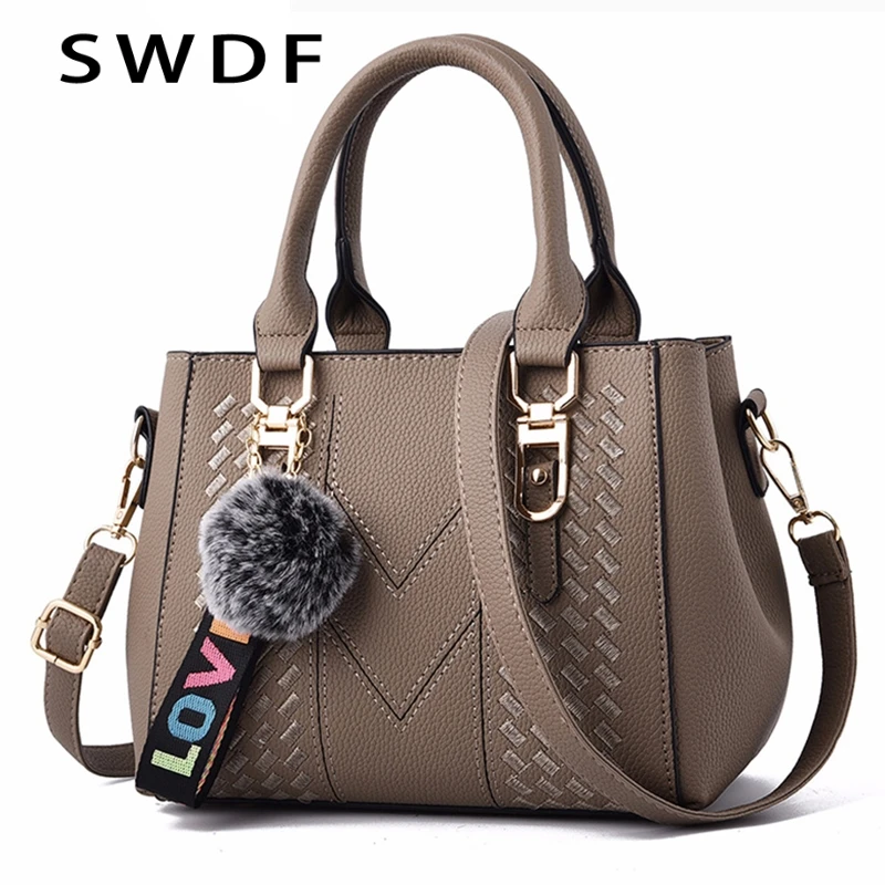 SWDF вышивка сумки мессенджеры женские кожаные для женщин 2021 Sac основной Дамский